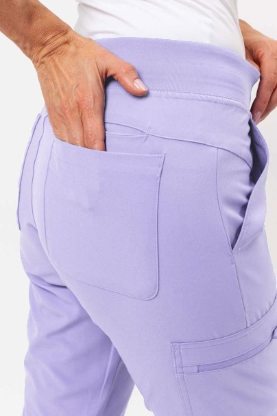Women's Maevn Momentum Flare Leg jogger scrub trousers lavender-4