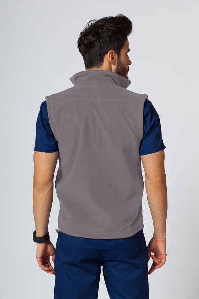 Men’s Malfini Fleece vest steel grey