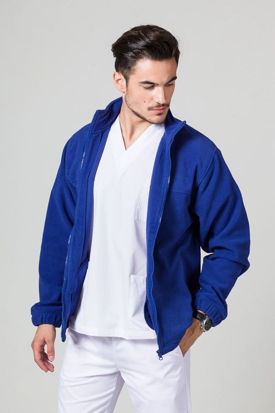 Men’s Malfini Fleece top royal blue-1