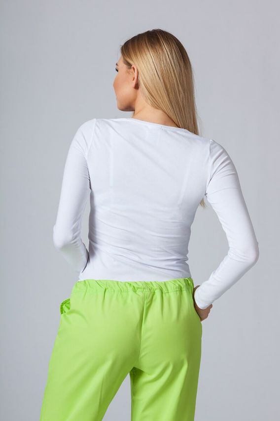 Women’s Malfini long sleeve t-shirt white-2