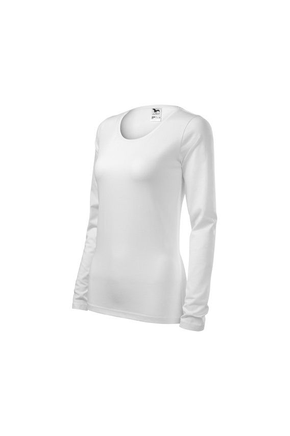 Women’s Malfini long sleeve t-shirt white-5