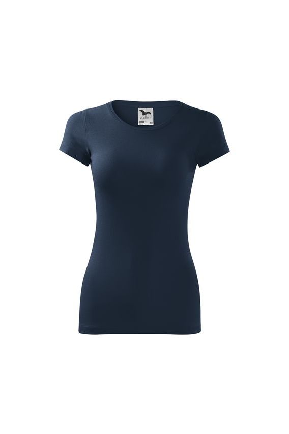 Women’s Malfini t-shirt with short sleeve navy blue-2