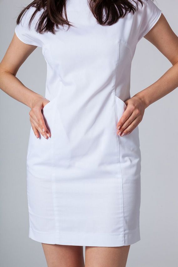 Women's Sunrise Uniforms Elite scrub dress white-5
