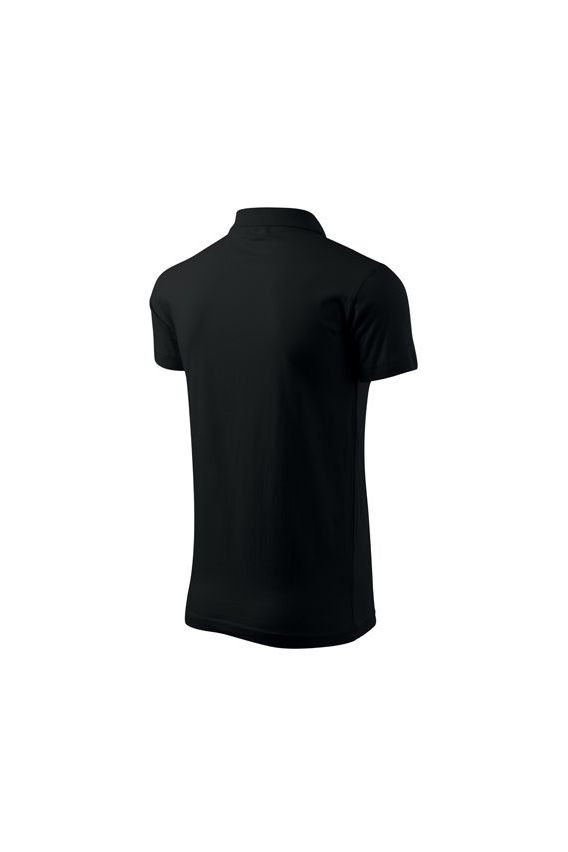 Men’s Malfini Single Jersey polo shirt black-3