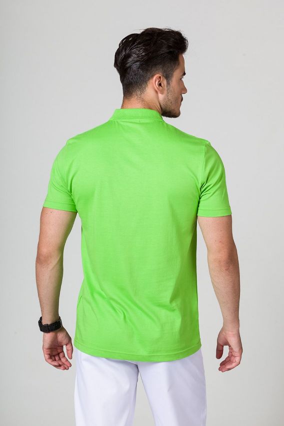 Men’s Malfini Single Jersey polo shirt apple green-1
