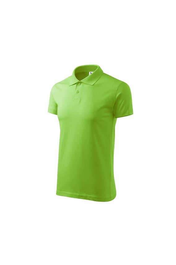 Men’s Malfini Single Jersey polo shirt apple green-4