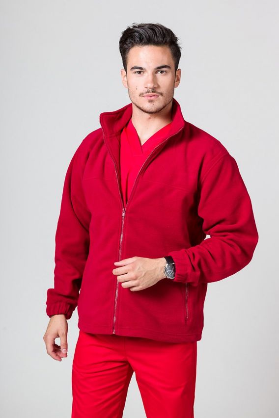 Men’s Malfini Fleece top marlboro red-2