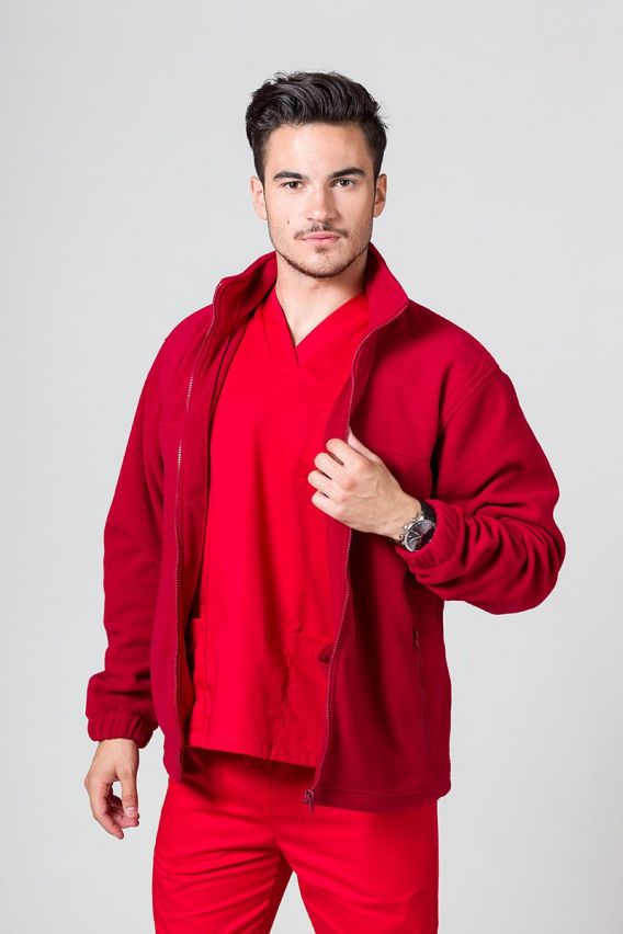 Men’s Malfini Fleece top marlboro red-2