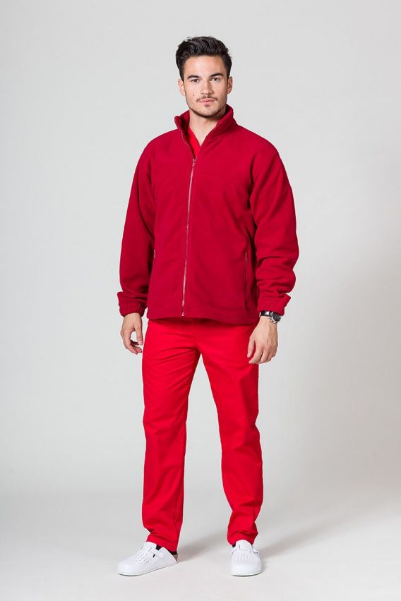 Men’s Malfini Fleece top marlboro red-5