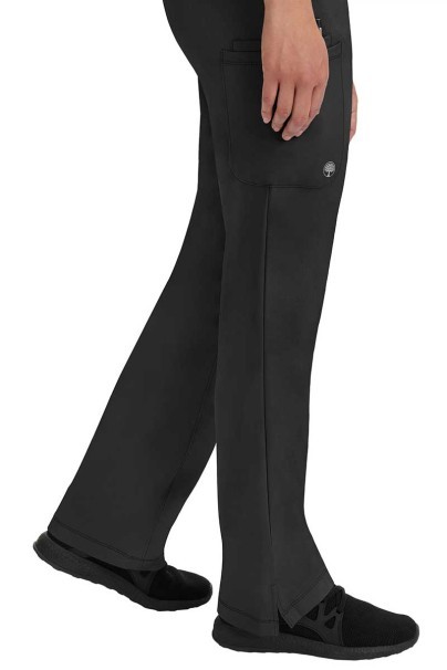 Women's Healing Hands Rebecca Flare scrub trousers black-2