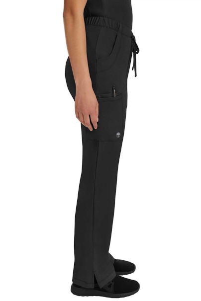 Women's Healing Hands Rebecca Flare scrub trousers black-5
