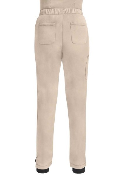 Women's Healing Hands Rebecca Flare scrub trousers khaki-1