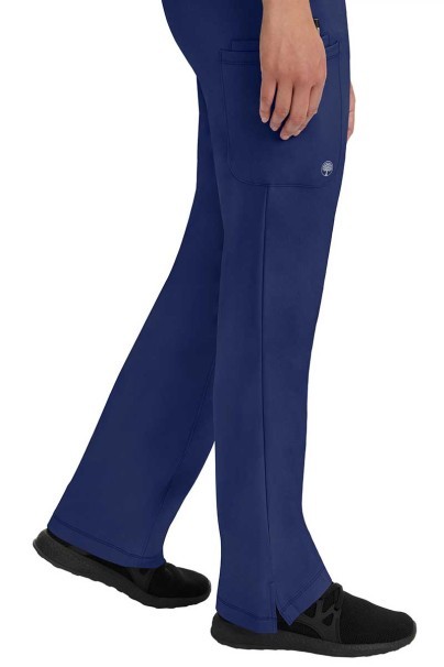 Women's Healing Hands Rebecca Flare scrub trousers navy-1