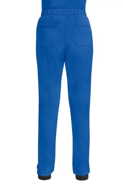 Women's Healing Hands Rebecca Flare scrub trousers royal blue-2