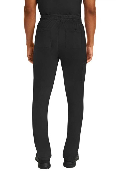 Men's Healing Hands Ryan Zip Fly scrub trousers black-4