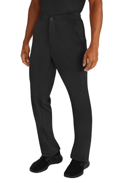 Men's Healing Hands Ryan Zip Fly scrub trousers black-3