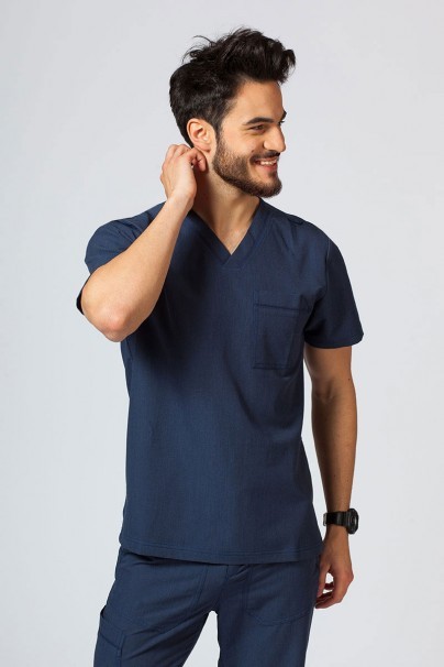 Men’s Maevn Matrix Pro scrubs set heather navy-2