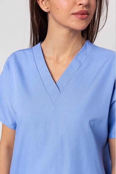 Women’s Cherokee Originals V-Neck scrub top ciel blue-2