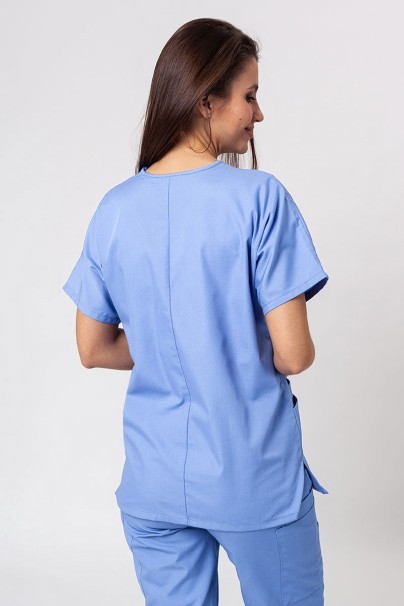 Women’s Cherokee Originals V-Neck scrub top ciel blue-1