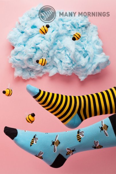 Bee Bee COLOURFUL SOCKS – MANY MORNINGS-1