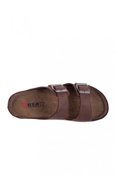 Buxa model Memory BZ110 medical shoes brown nubuck-3