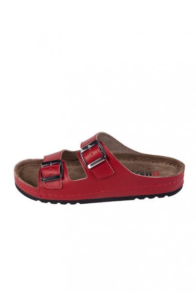 Buxa model Memory BZ110 medical shoes red-3