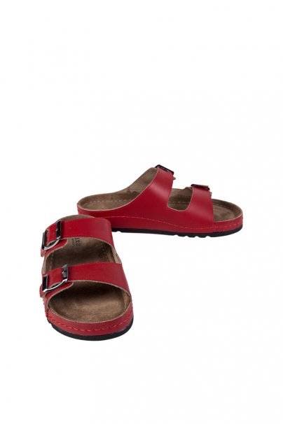 Buxa model Memory BZ110 medical shoes red-4
