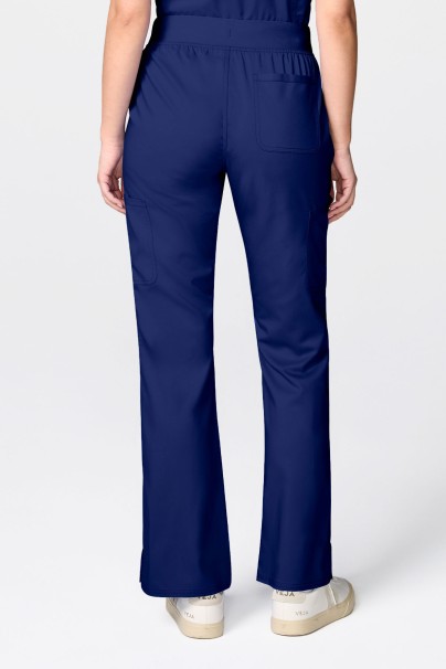 Women's Cherokee Revolution Flared scrub trousers navy