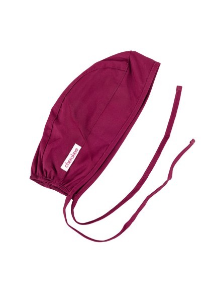 Cherokee Originals scrubs cap wine-2