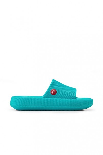 Schu'zz Claquette shoes/flip-flops teal blue-3