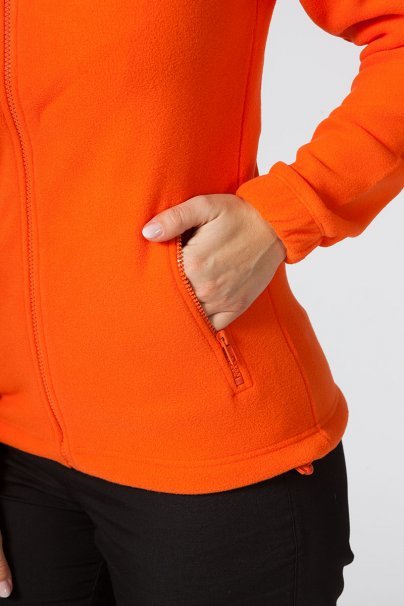 Women’s Malfini Fleece top orange-3