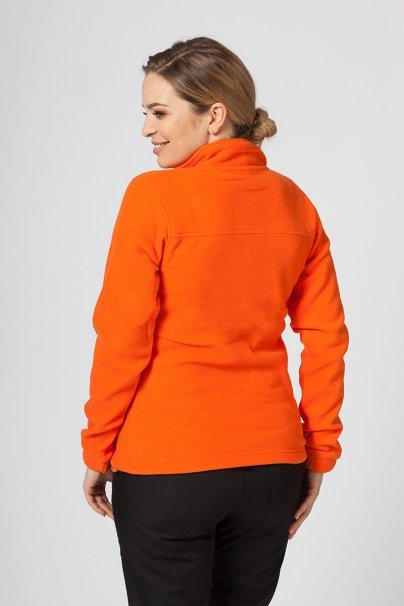 Women’s Malfini Fleece top orange-2