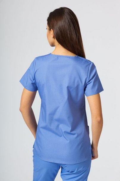 Women's Maevn Red Panda scrubs set ceil blue-3