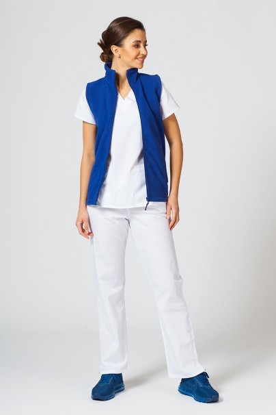 Women’s Malfini Fleece vest blue-3