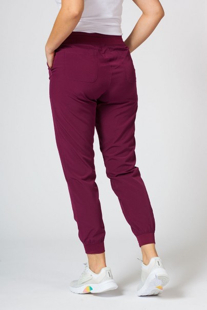 Women's Maevn Matrix Impulse jogger scrub trousers wine-1