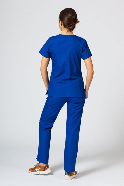 Women's Maevn Red Panda scrubs set galaxy blue-1