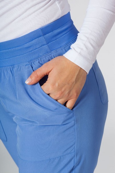 Women's Maevn Matrix Impulse jogger scrub trousers ceil blue-5
