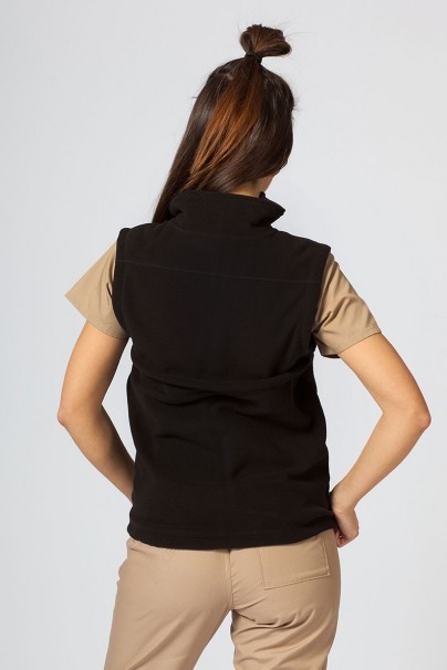 Women’s Malfini Fleece vest black-1