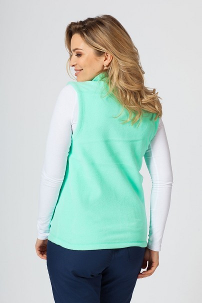 Women’s Malfini Fleece vest mint-3