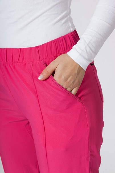 Women's Maevn Matrix Impulse Stylish scrub trousers hot pink-2