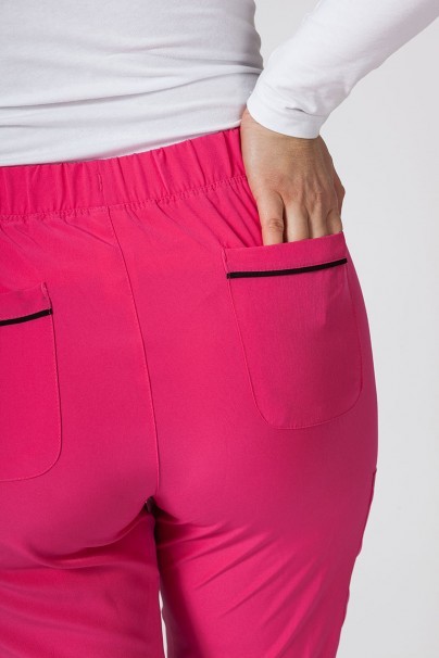 Women's Maevn Matrix Impulse Stylish scrub trousers hot pink-3