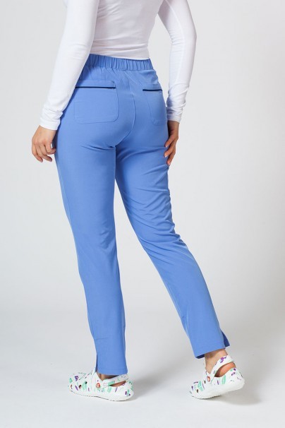 Women's Maevn Matrix Impulse Stylish scrub trousers ceil blue-2
