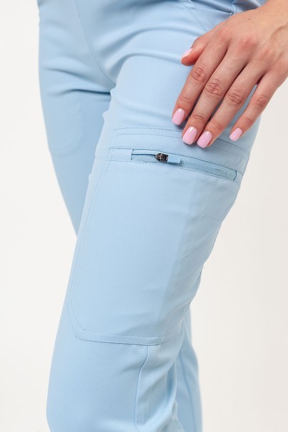 Women's Uniforms World 109PSX Ava jogger scrub trousers ciel blue-5