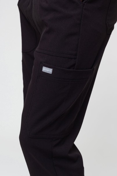 Men's Maevn Momentum Fly Cargo jogger scrub trousers black-3