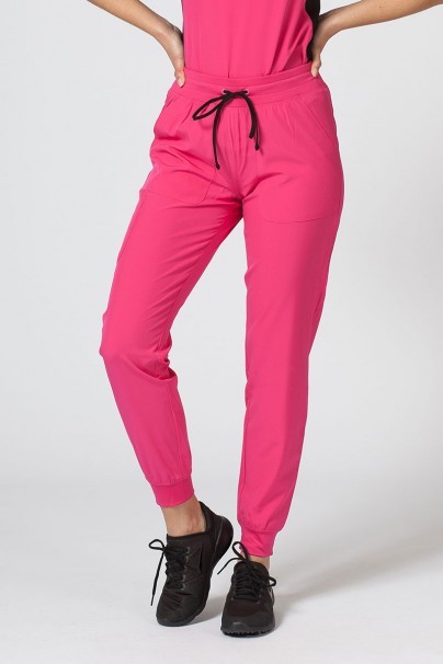 Women's Maevn Matrix Impulse scrubs set hot pink-8