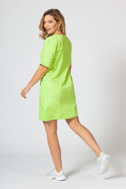 Women’s Sunrise Uniforms classic scrub dress lime-3