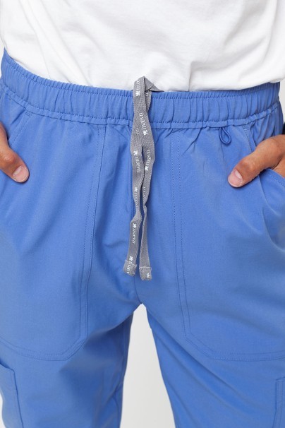 Men's Maevn Momentum Fly Cargo jogger scrub trousers ceil blue-2