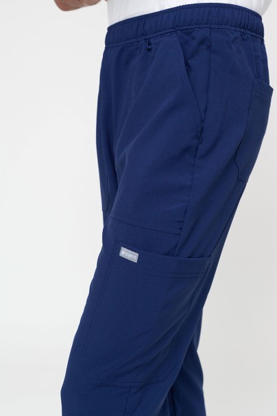 Men's Maevn Momentum Fly Cargo jogger scrub trousers navy-2