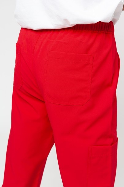 Men's Maevn Momentum Fly Cargo jogger scrub trousers red-4