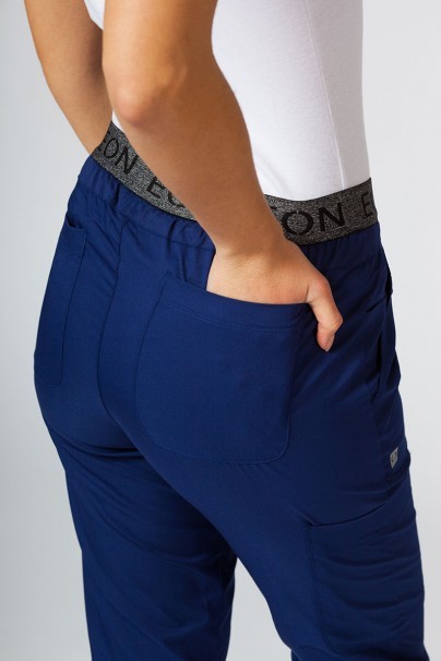 Women's Maevn EON Sporty & Comfy jogger scrub trousers navy-5